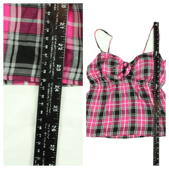 No Boundories String Tank Top Size L Ladies - Picture 2 of 5